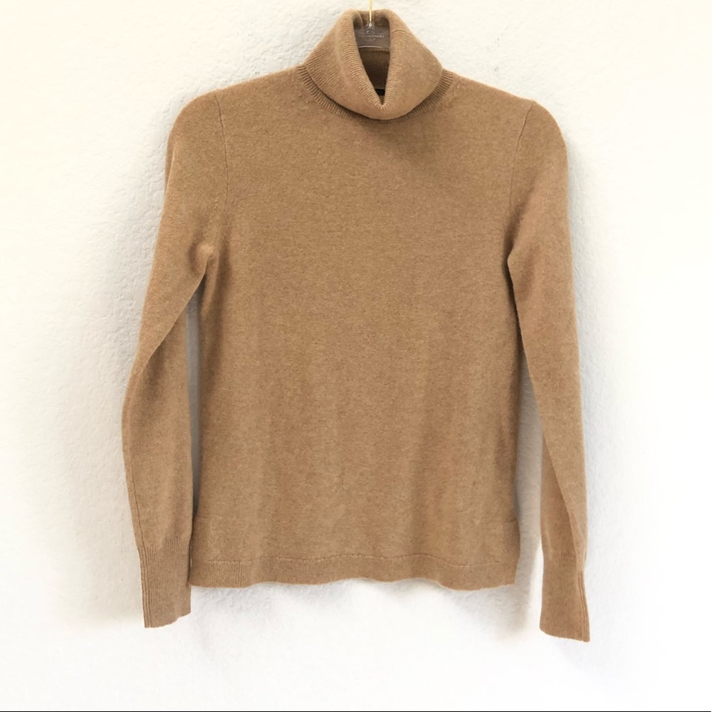 J. Crew Everyday 100% Cashmere Turtleneck Sweater